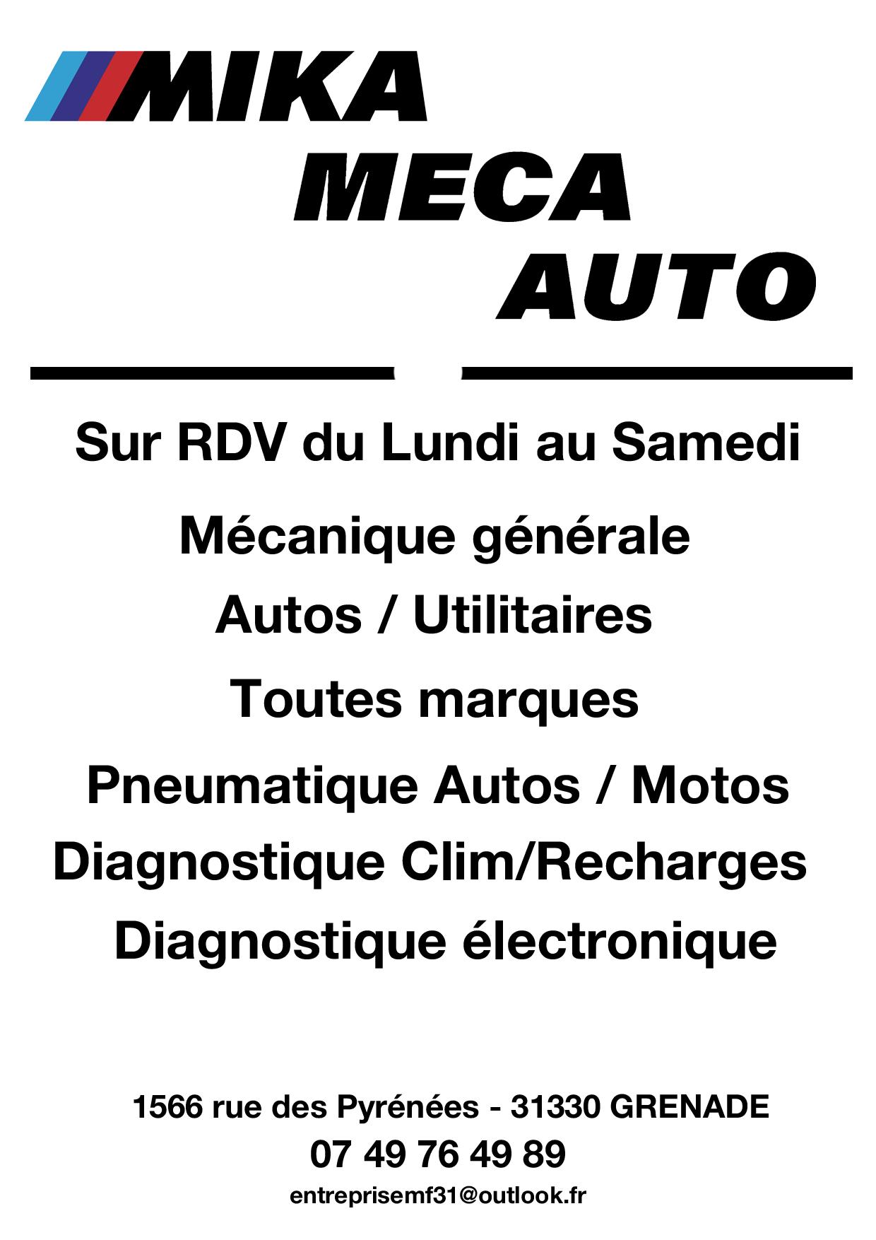 mika meca auto
