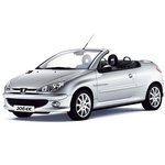 véhicule de marque Peugeot 206 CC - mecazen