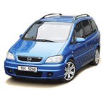 véhicule de marque Opel Zafira - mecazen