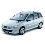 véhicule de marque Peugeot 206 SW - mecazen