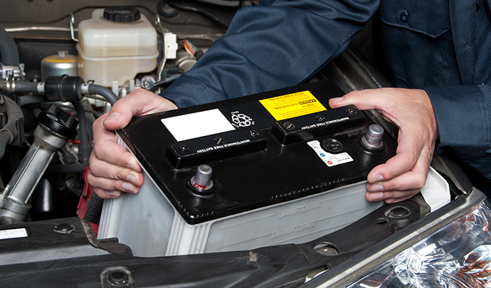 Changement de la Batterie