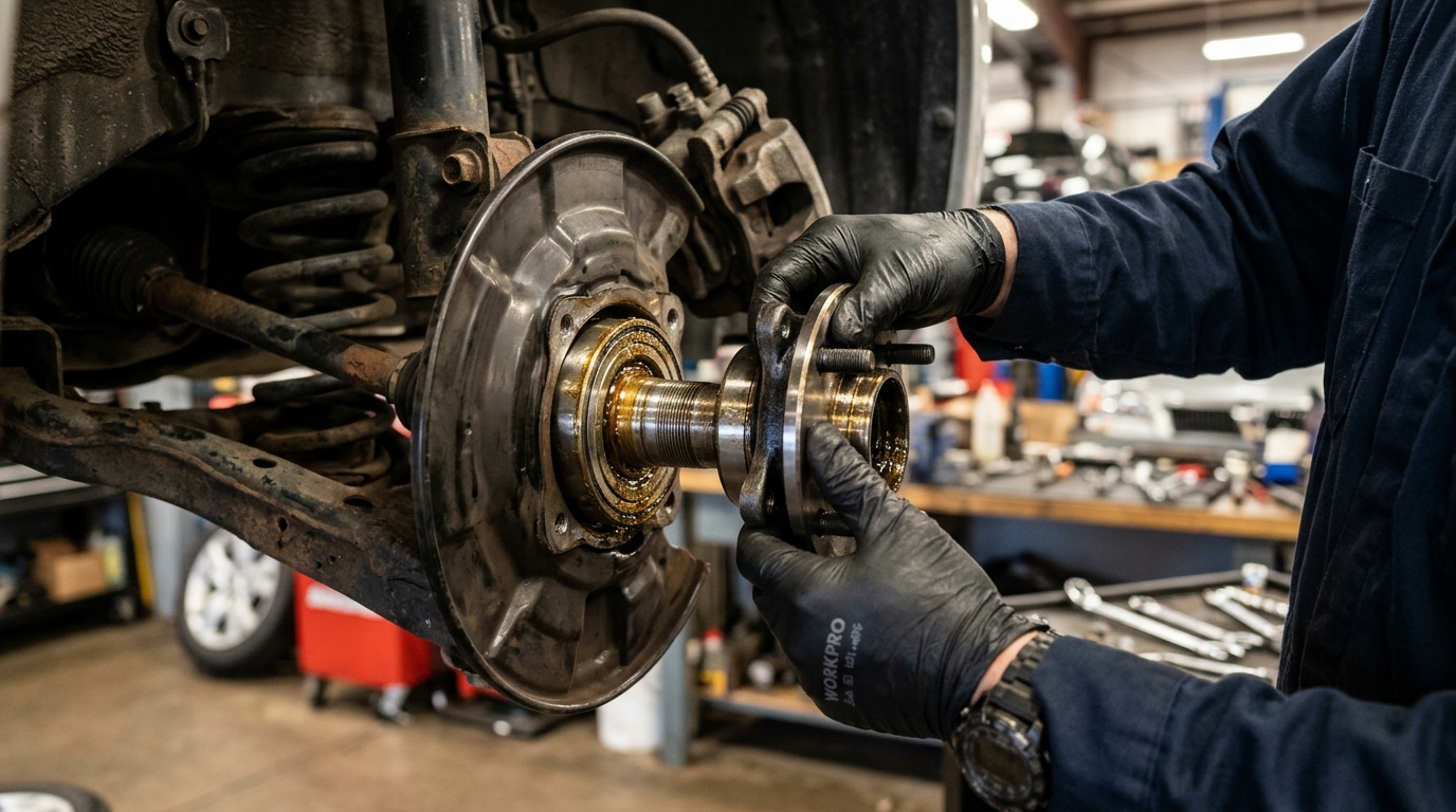 changement de roulement de roue